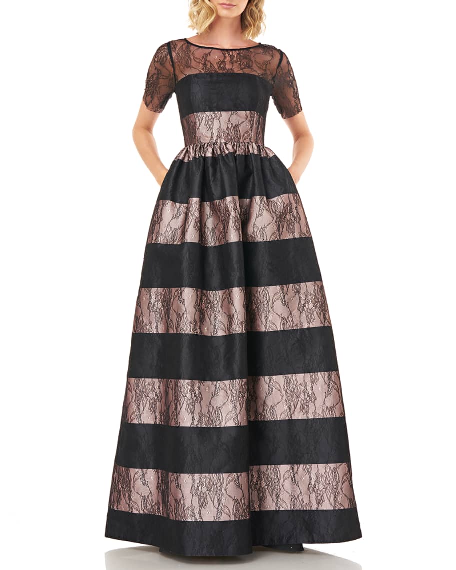 Kay unger evening gowns sales