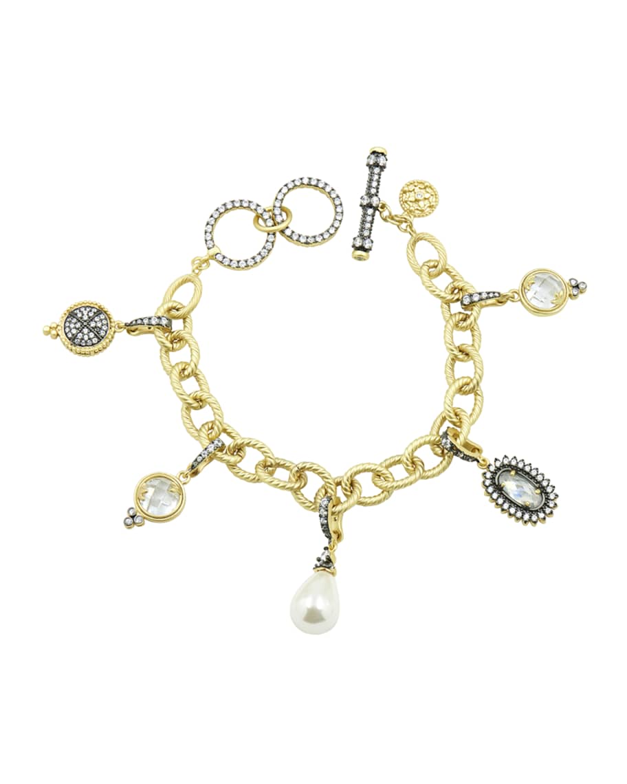 Freida Rothman Chain Link Charm Bracelet | Neiman Marcus