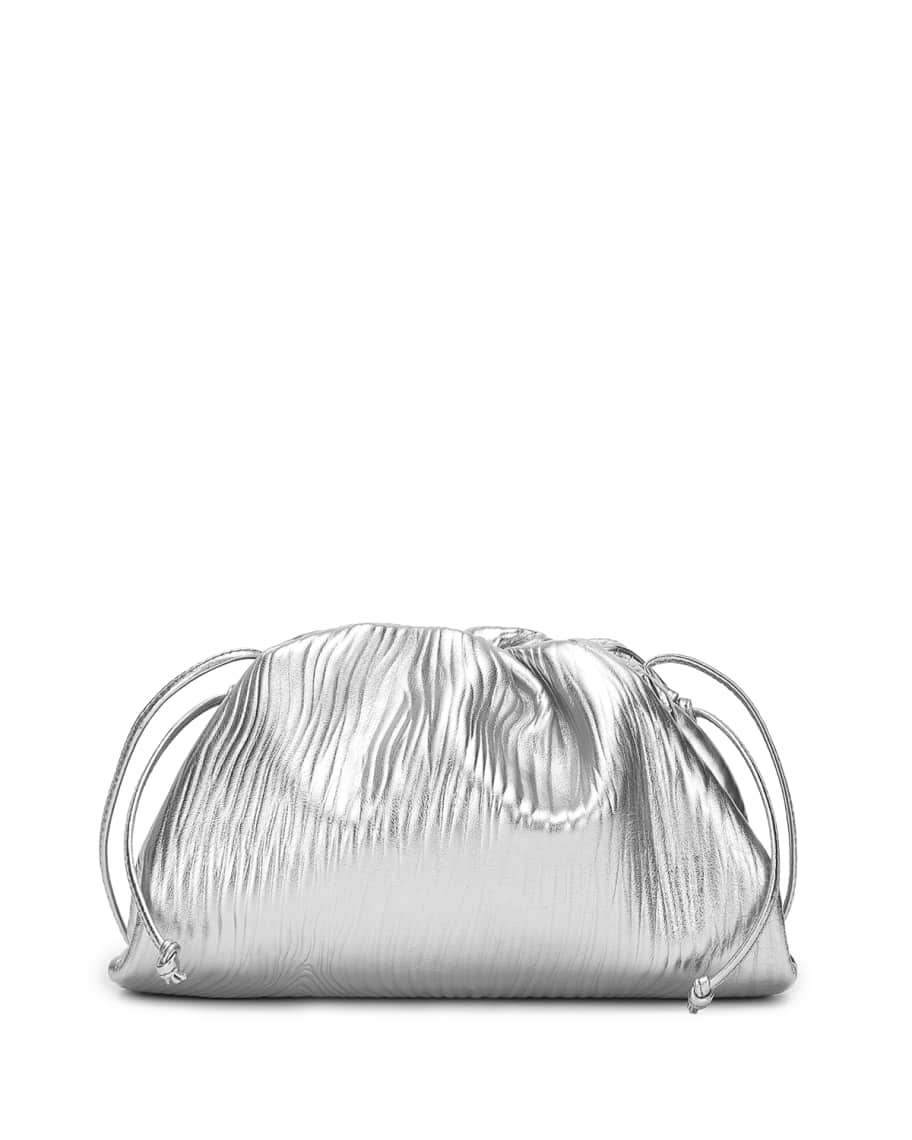 Bottega Veneta Metallic The Pouch - Metallic Clutches, Handbags - BOT219778