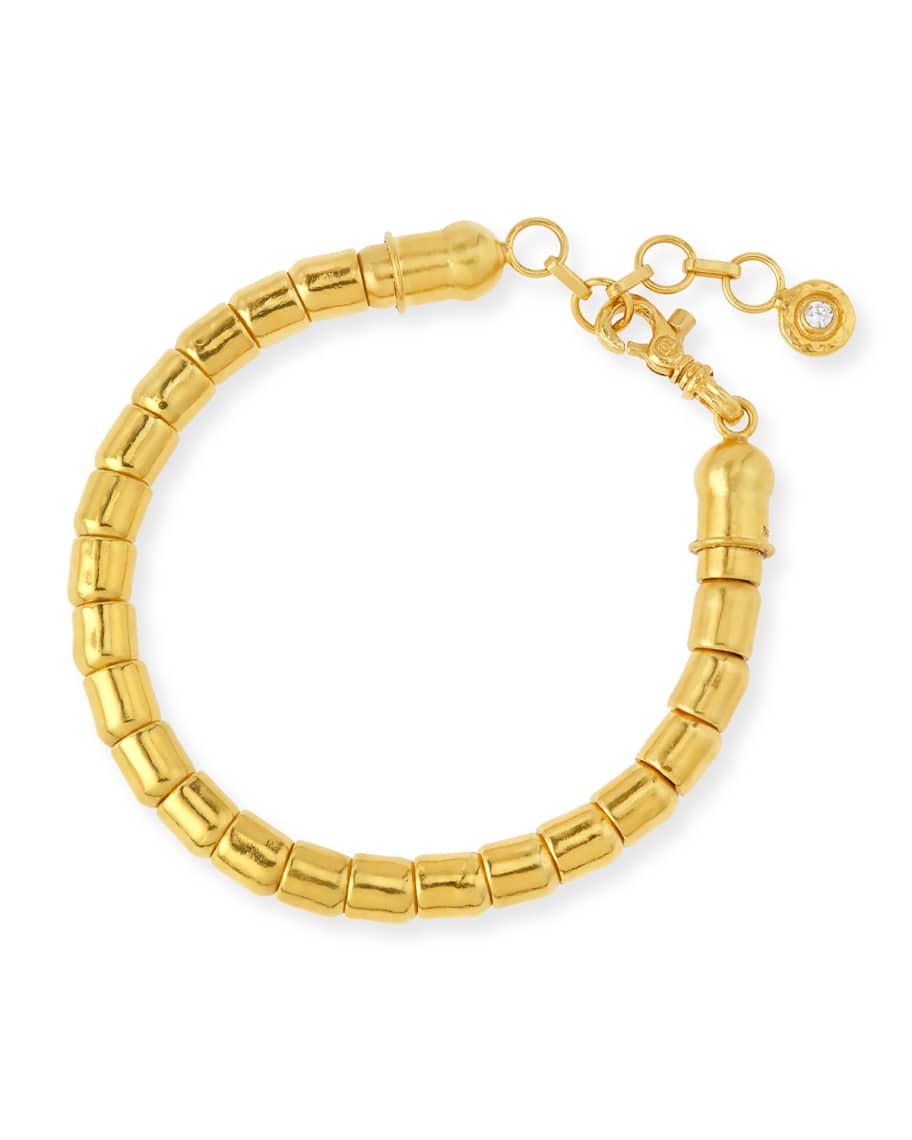Gurhan Vertigo 24k Gold Single-Strand Bracelet | Neiman Marcus