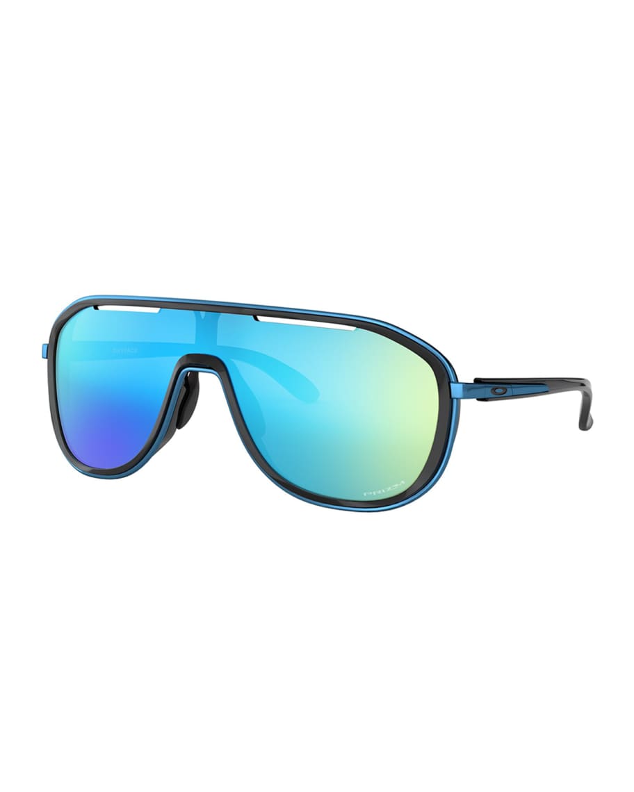 Oakley Outpace Prizm Shield Sunglasses | Neiman Marcus