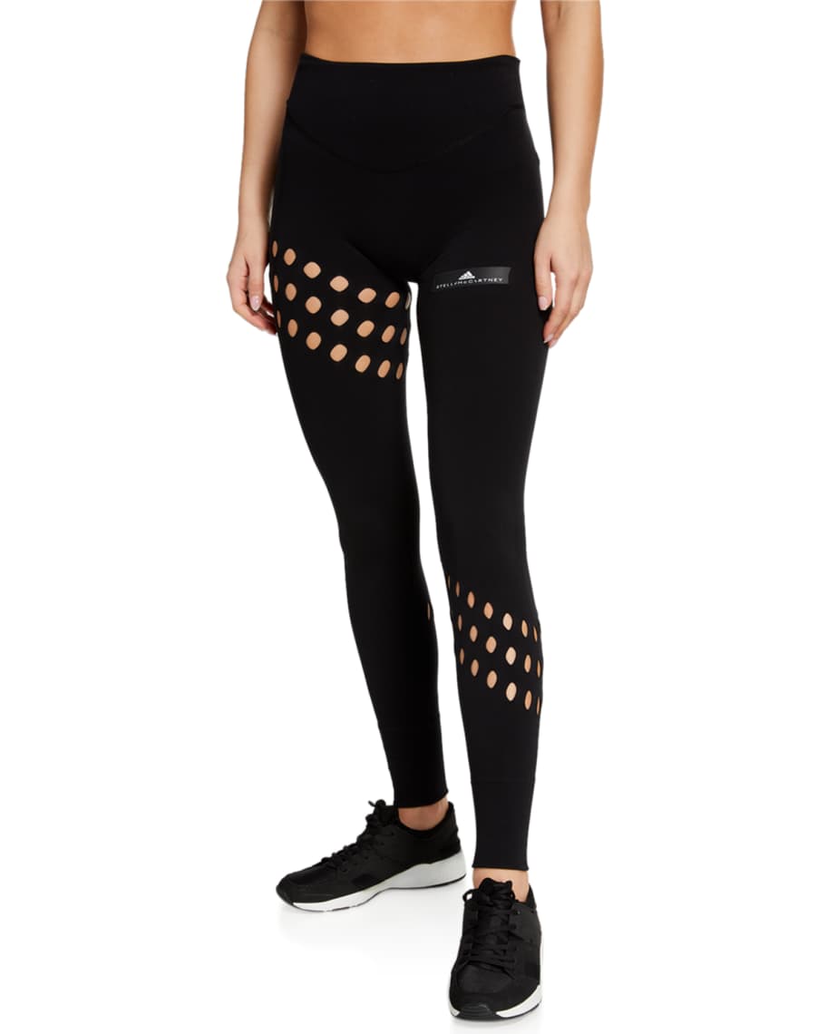 Warp knit adidas tights clearance