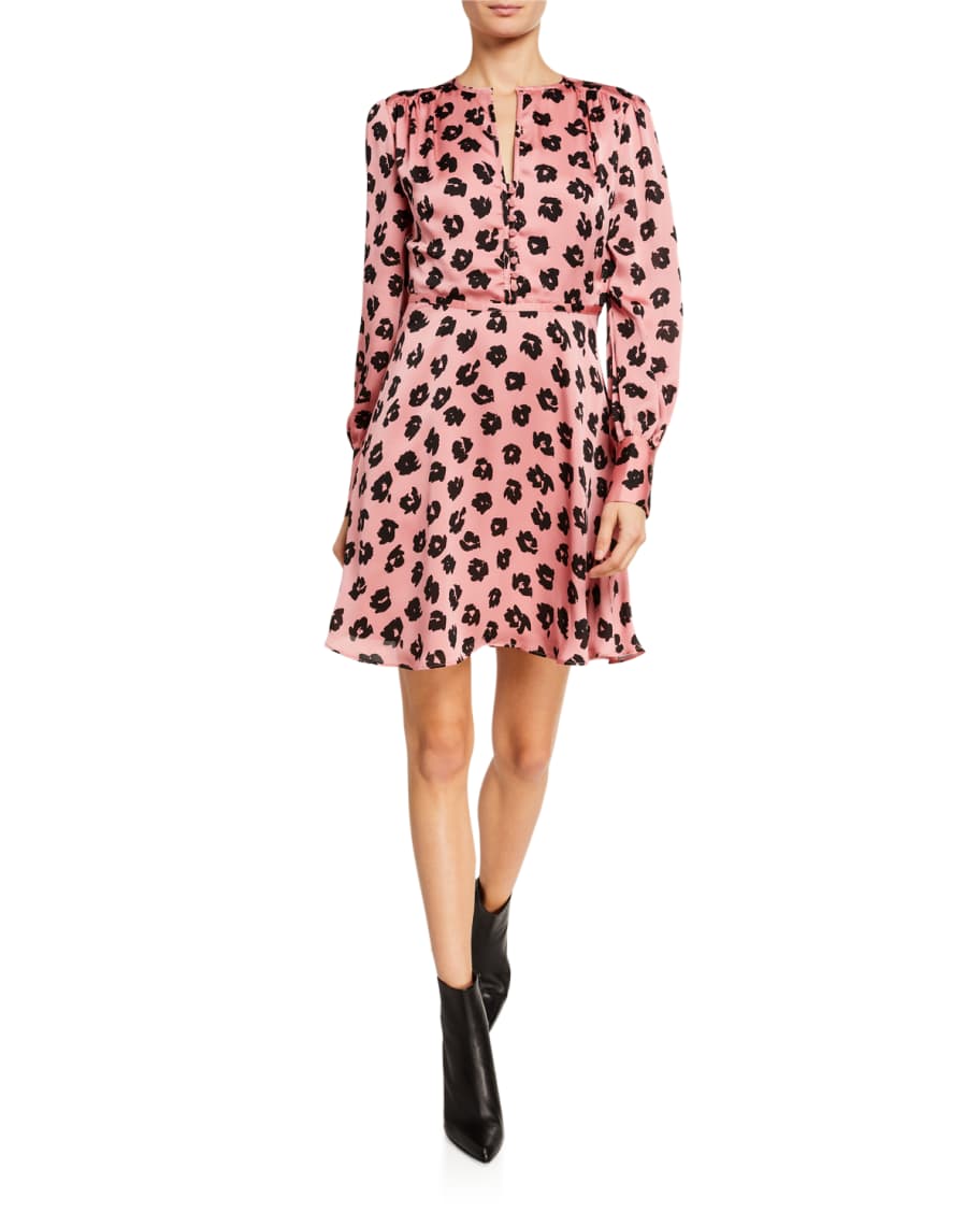 Equipment LongSleeve ALine Dress Neiman Marcus