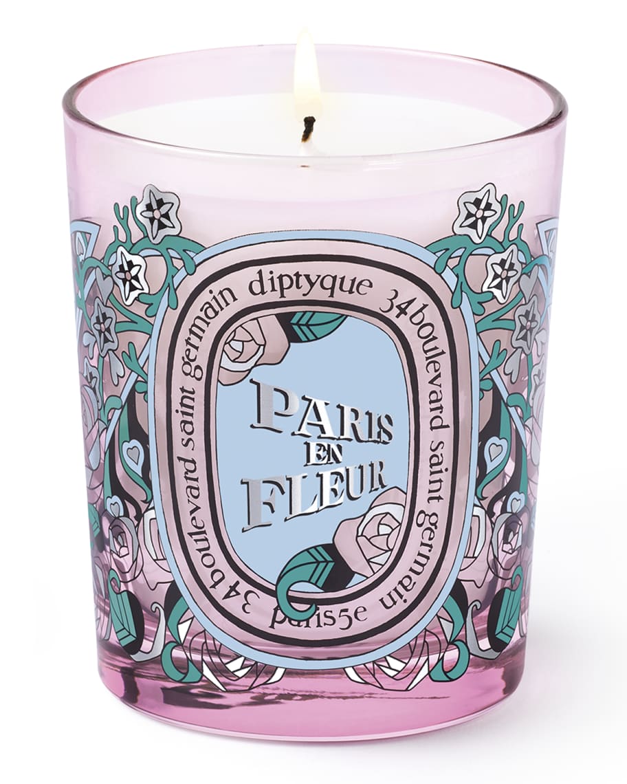 ディプティック　キャンドル　PARIS EN FLEUR Diptyque Paris en Fleur Candle Limited Edition | Space NK