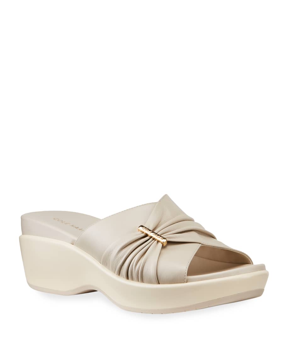 Aubree grand knotted slide sandal deals
