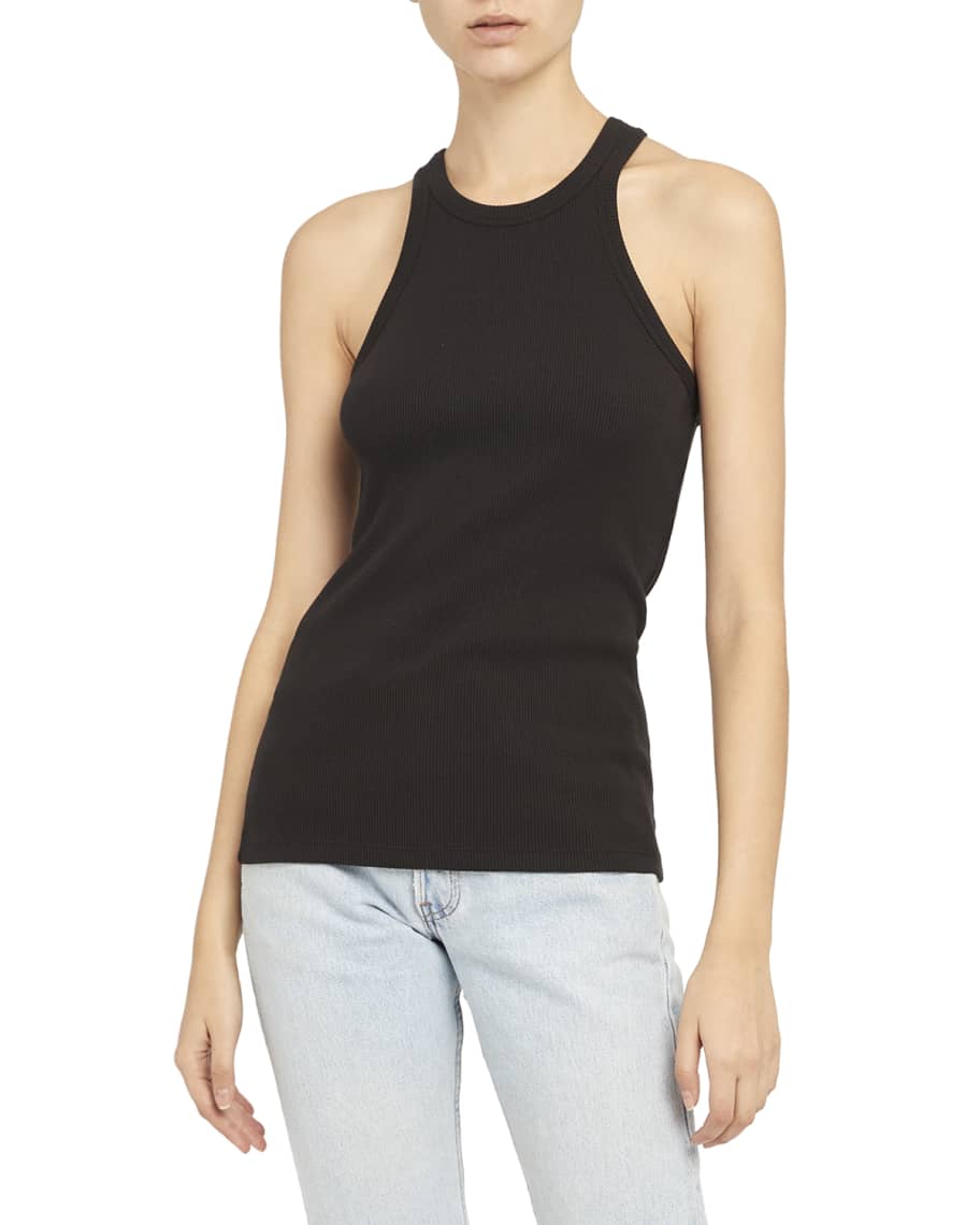 Theory Racer Tank | Neiman Marcus