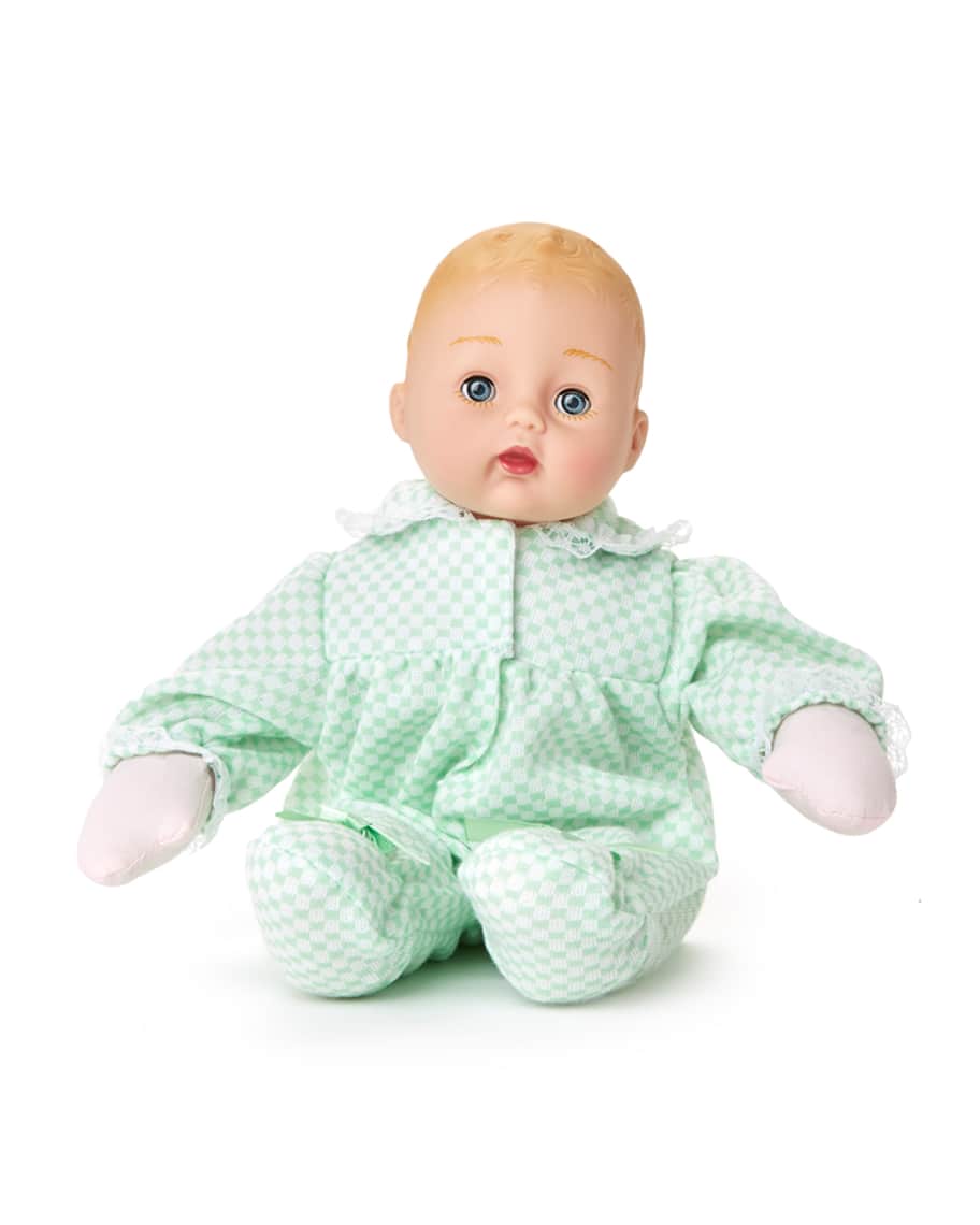 Pink Check Huggums 12'' Baby Doll by Madame Alexander New 