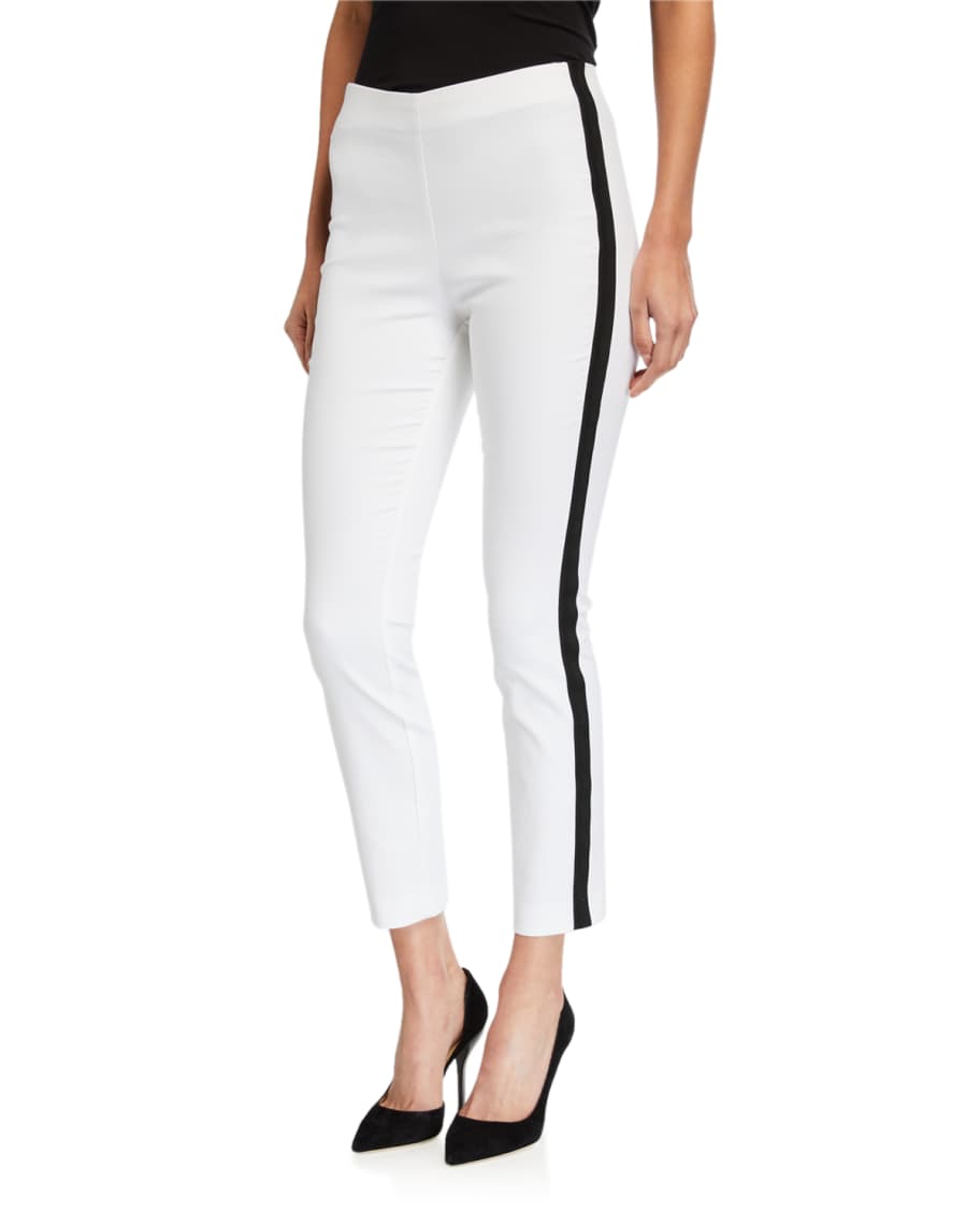 Side stripe ankle pants discount