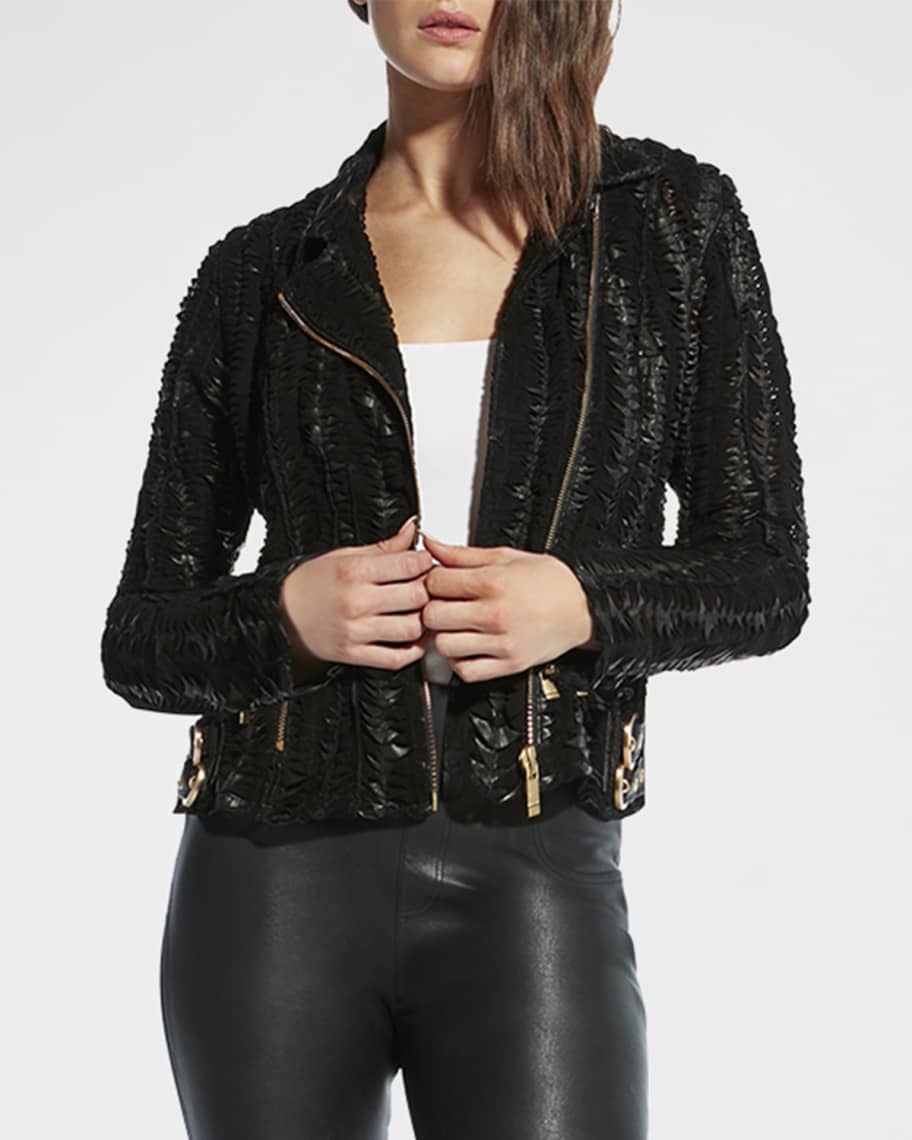 AS by DF Safe And Sound Leather Jacket | Neiman Marcus