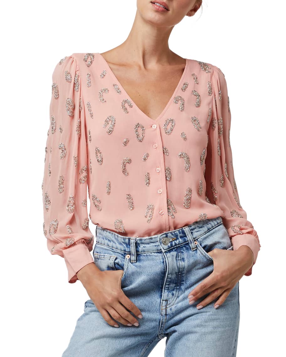 LOREN SOLID BLOUSE main image 0