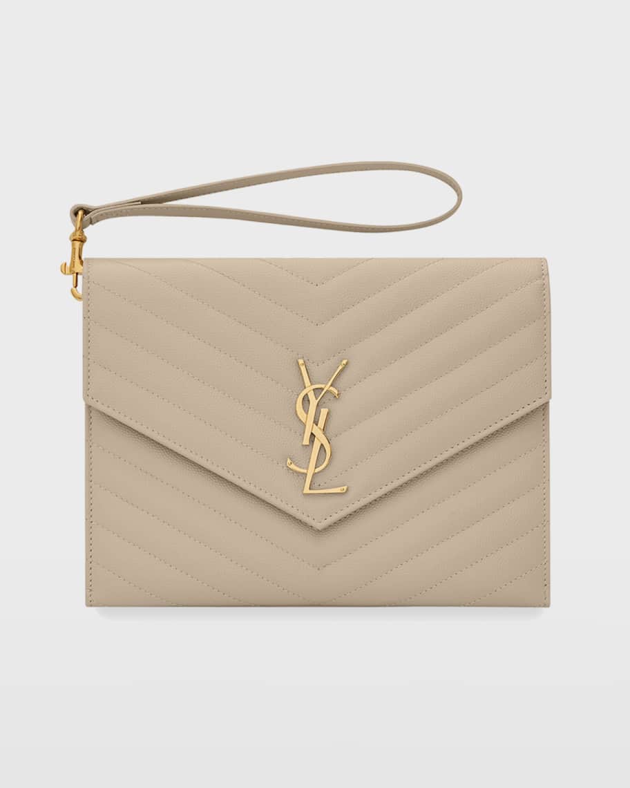 Ysl clutch top neiman marcus