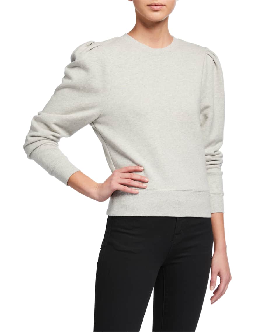 Pam Gela Puff Sleeve Sweatshirt Neiman Marcus
