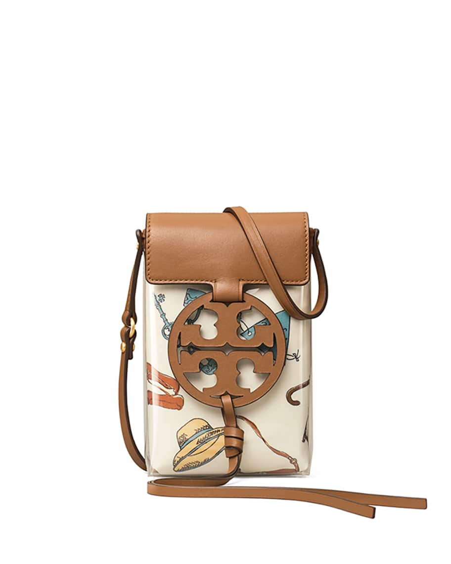 Miller clear printed phone hotsell crossbody