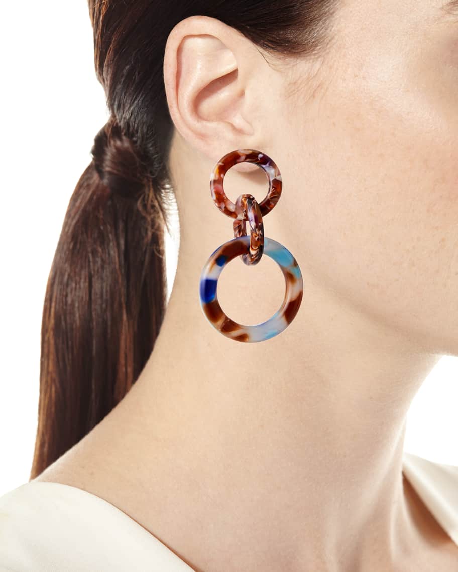 Lele sadoughi hoop earrings clearance