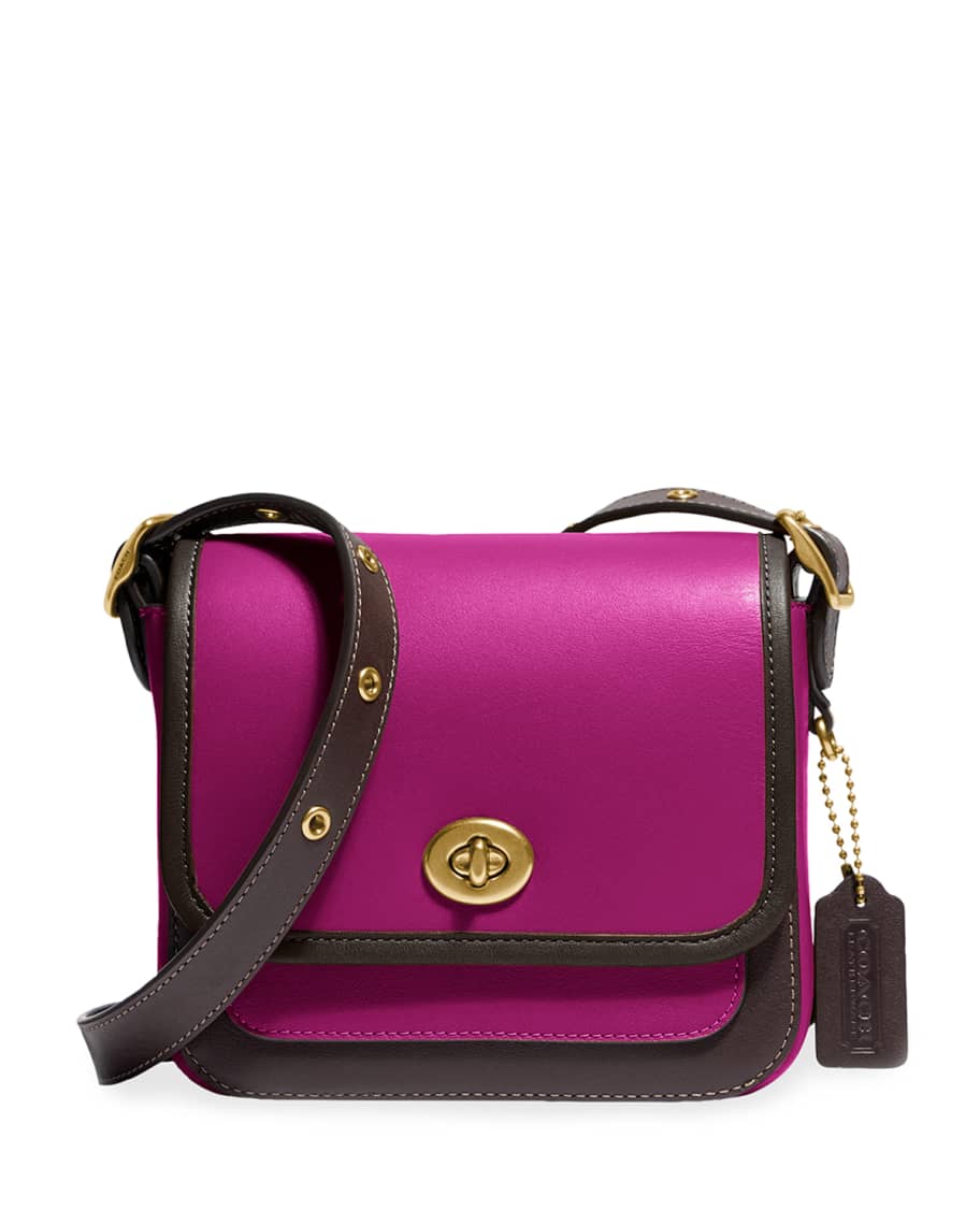 COACH HEART CROSSBODY IN COLORBLOCK, PINK- BRAND NEW !!BEST SELLER!!