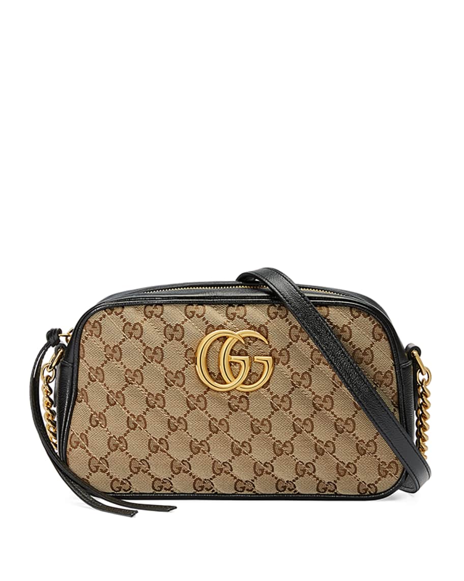 Gucci Small Marmont Matelasse Camera Bag - Neutrals Crossbody Bags, Handbags  - GUC1352742