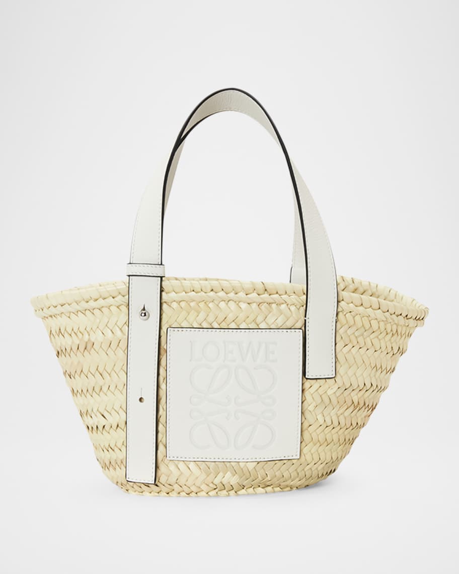 Loewe Palm Leaf Basket Bag