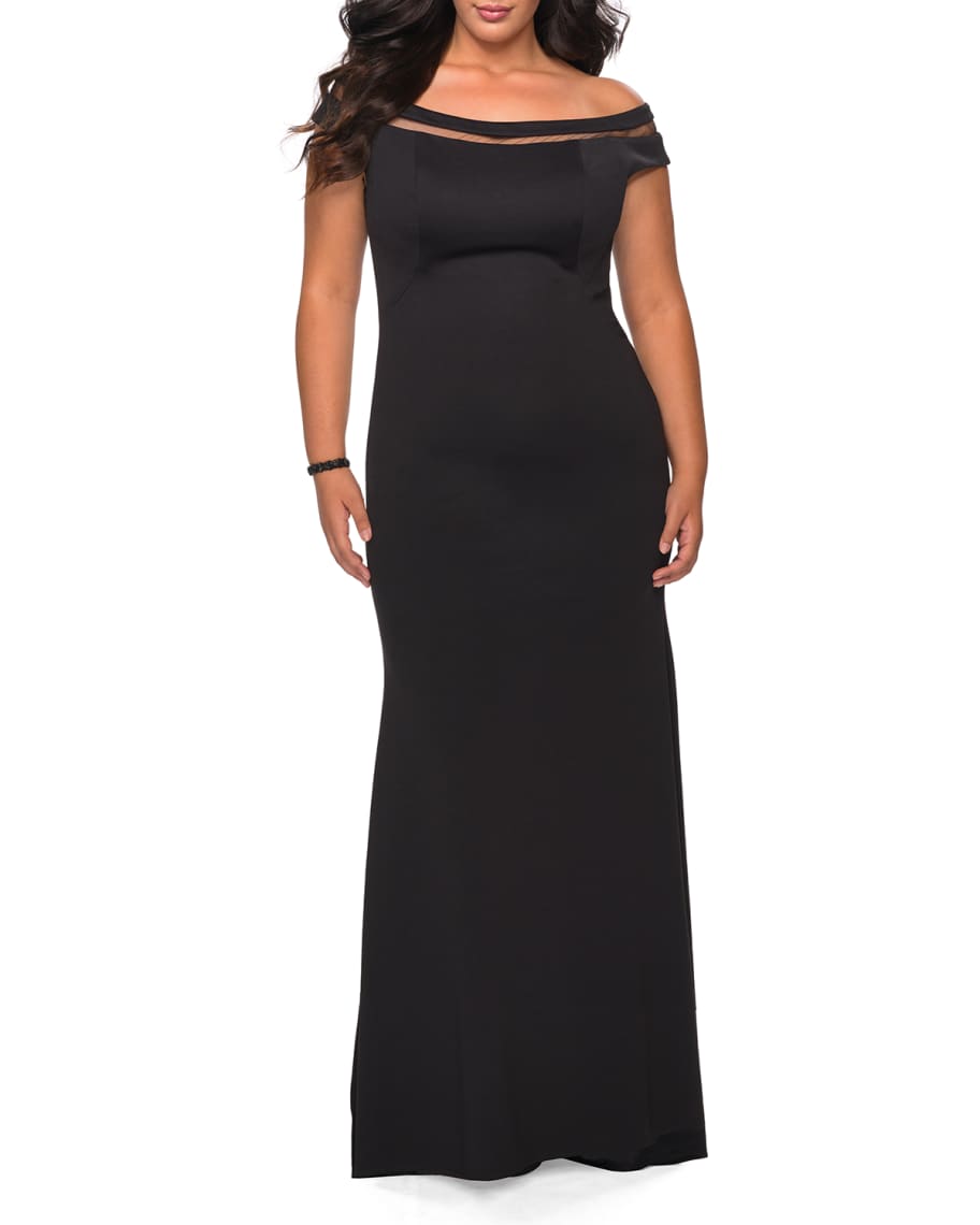 Neiman marcus outlet plus size gowns