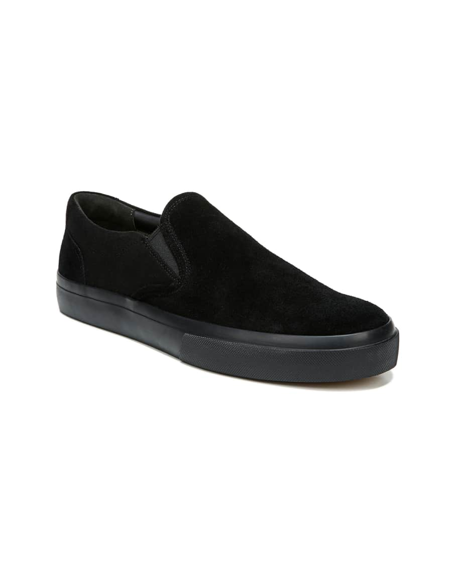 Vince Men's Floyd Suede Slip-On Sneakers | Neiman Marcus