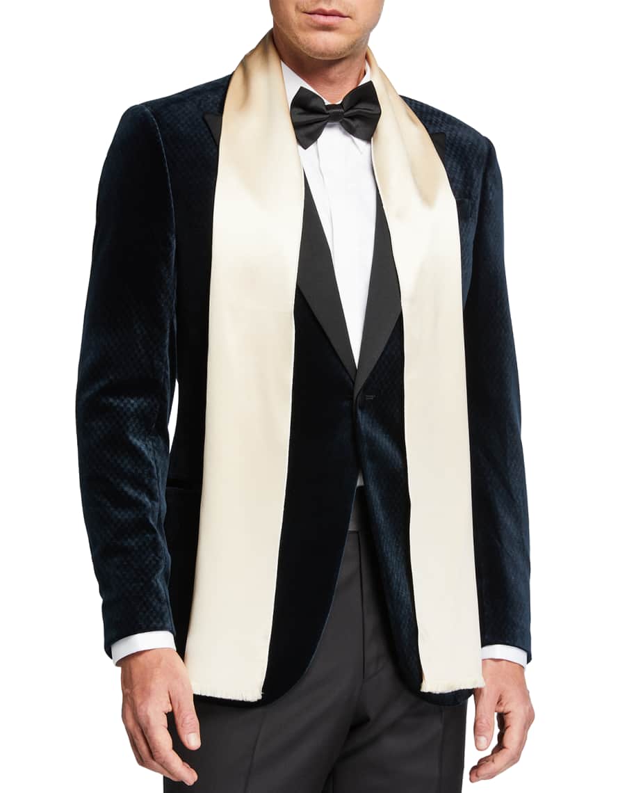 TOM FORD Men s Silk Evening Scarf Neiman Marcus