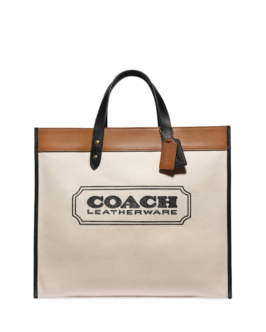 Large Canvas Tote Bag For Coach