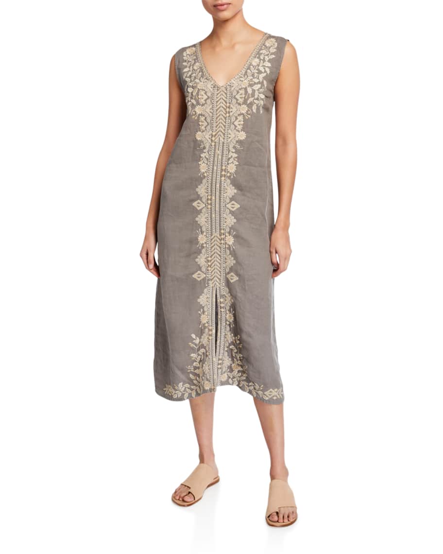 Johnny was sale linen dress