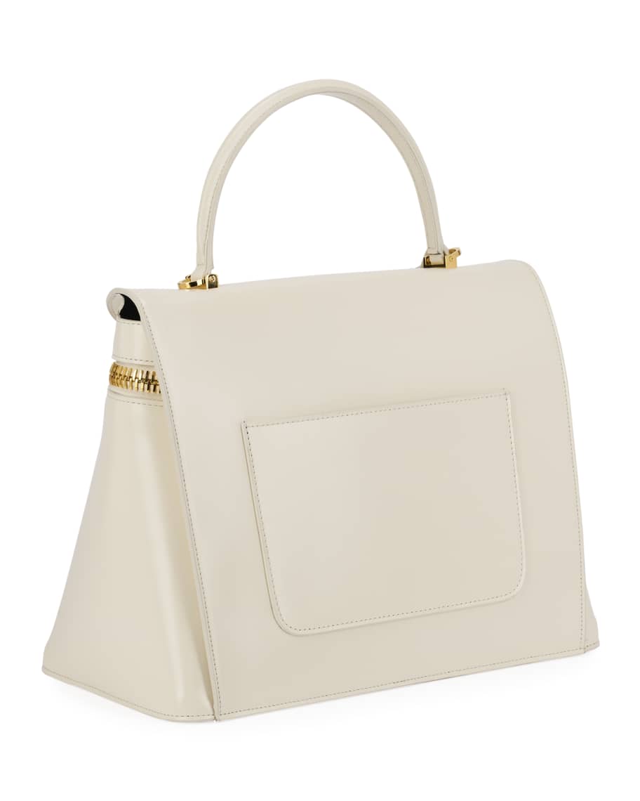 TOM FORD Metro Smooth Leather Top-Handle Bag | Neiman Marcus