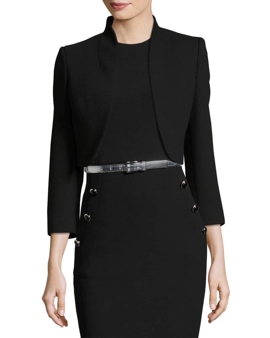 Michael Kors Collection Wool Bolero Jacket Neiman Marcus