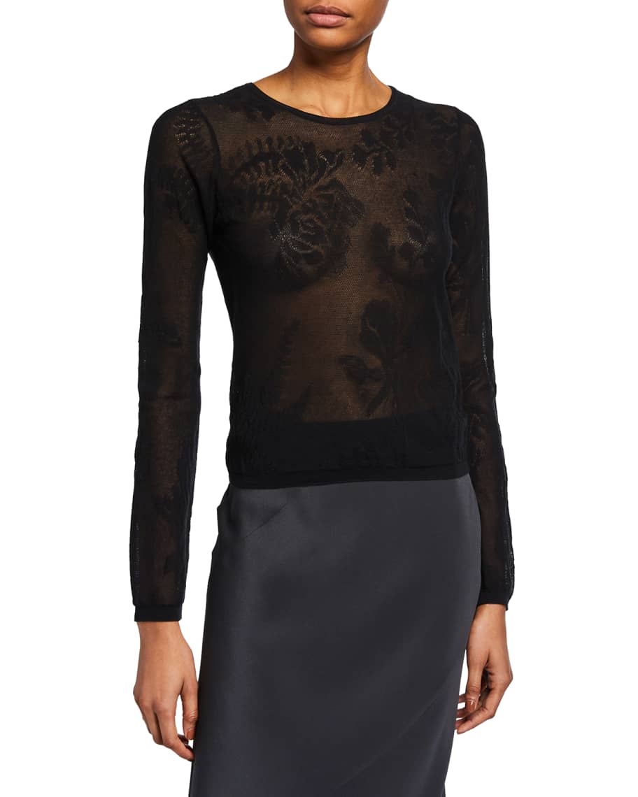 Vince lace stitch pullover best sale