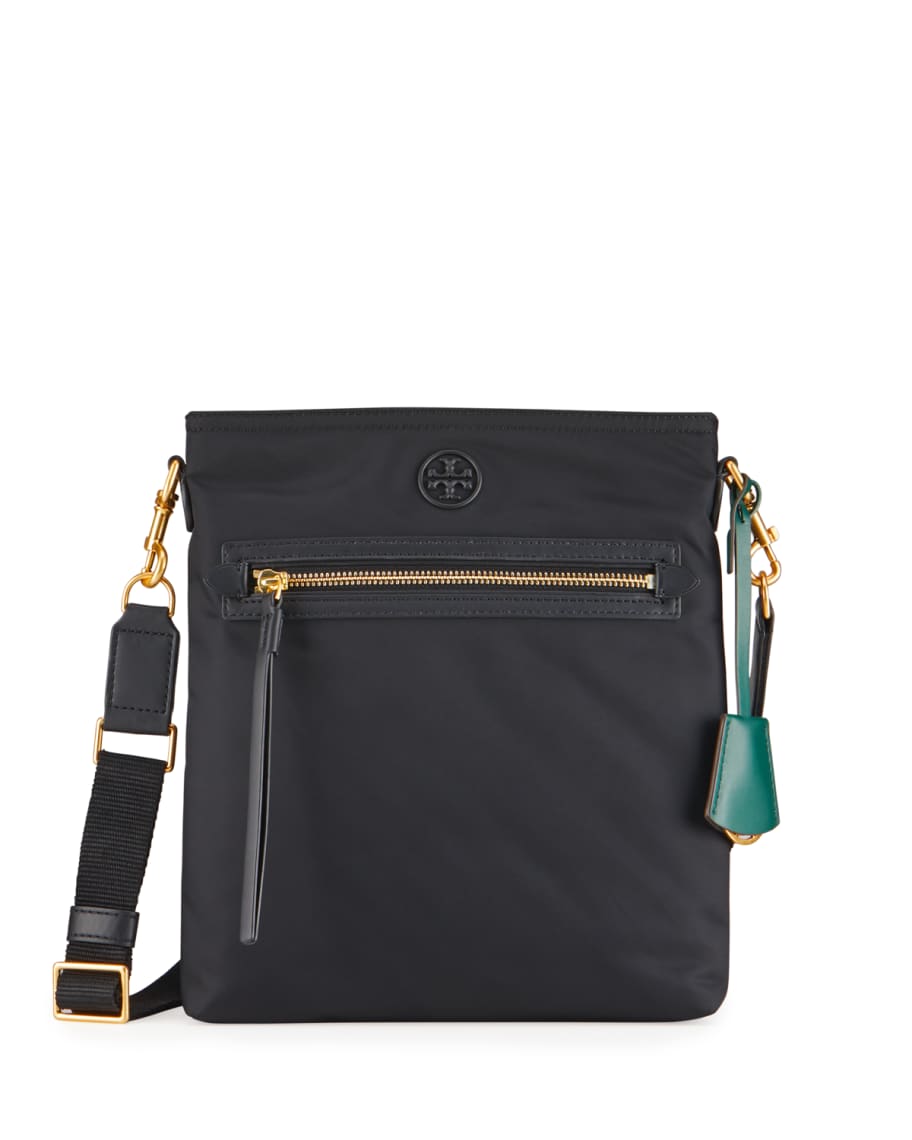 Tory burch perry nylon crossbody black top