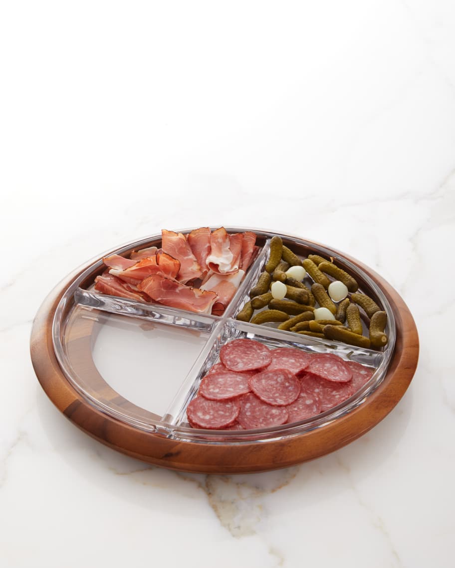 Nambe Cooper Crudite Tray
