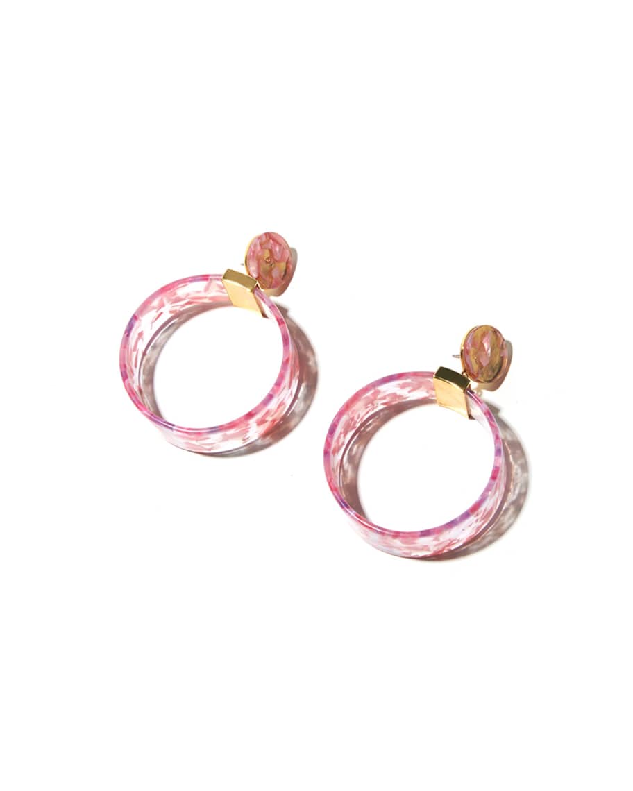 Lele sadoughi binocular hoop earrings Outlet
