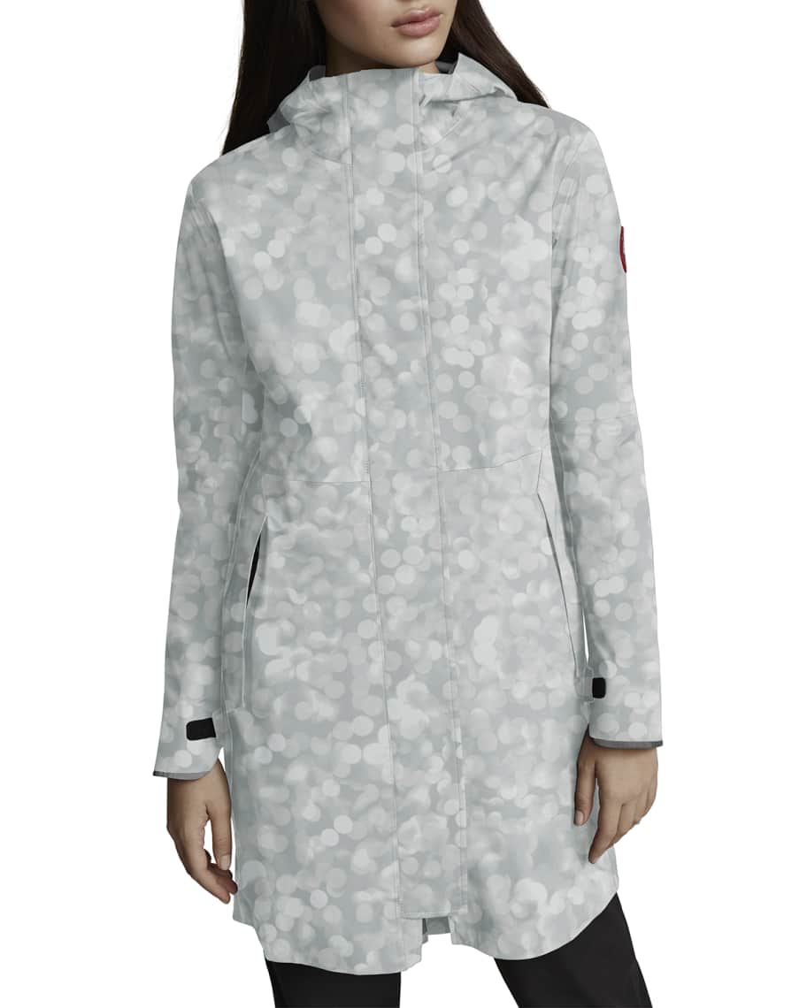 Canada Goose Salida Printed Lightweight Hooded Jacket | Neiman Marcus