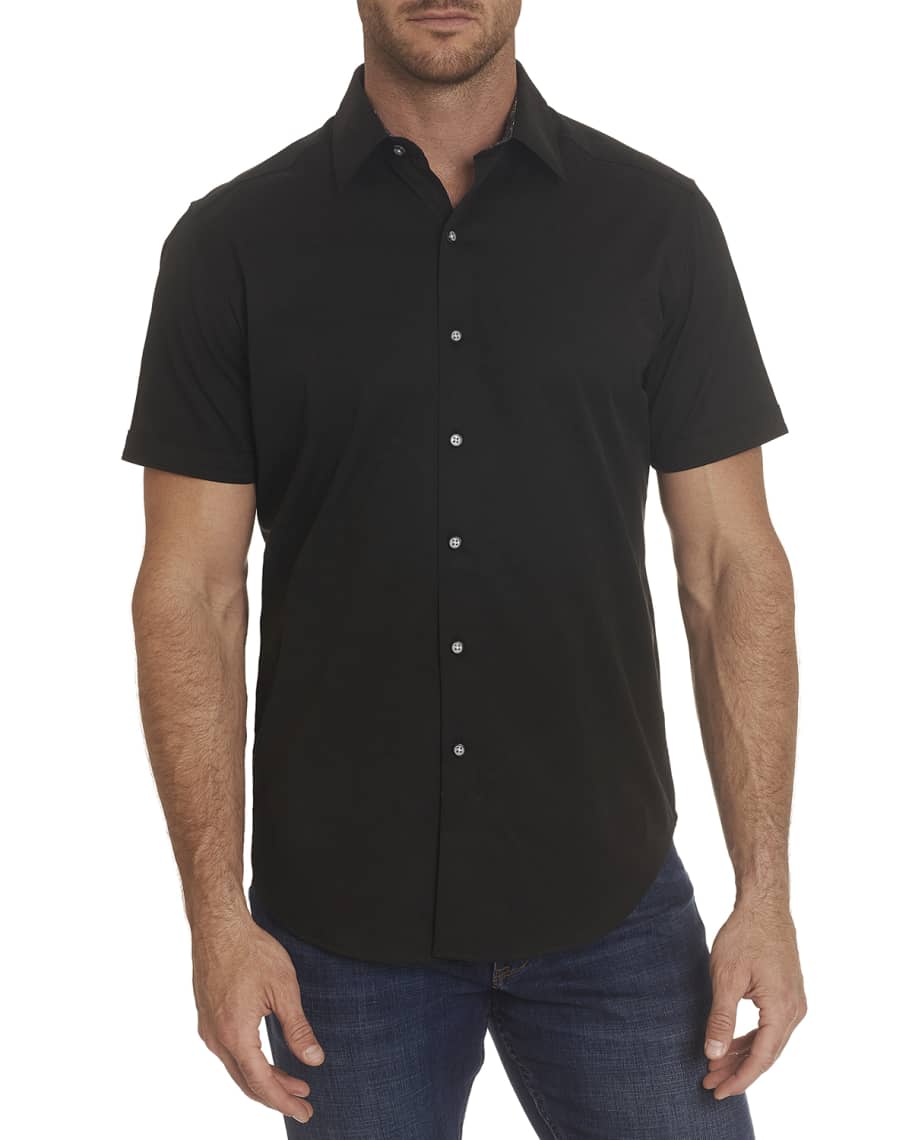 Robert Graham Men's Andretti Paisley Short-Sleeve Sport Shirt | Neiman ...
