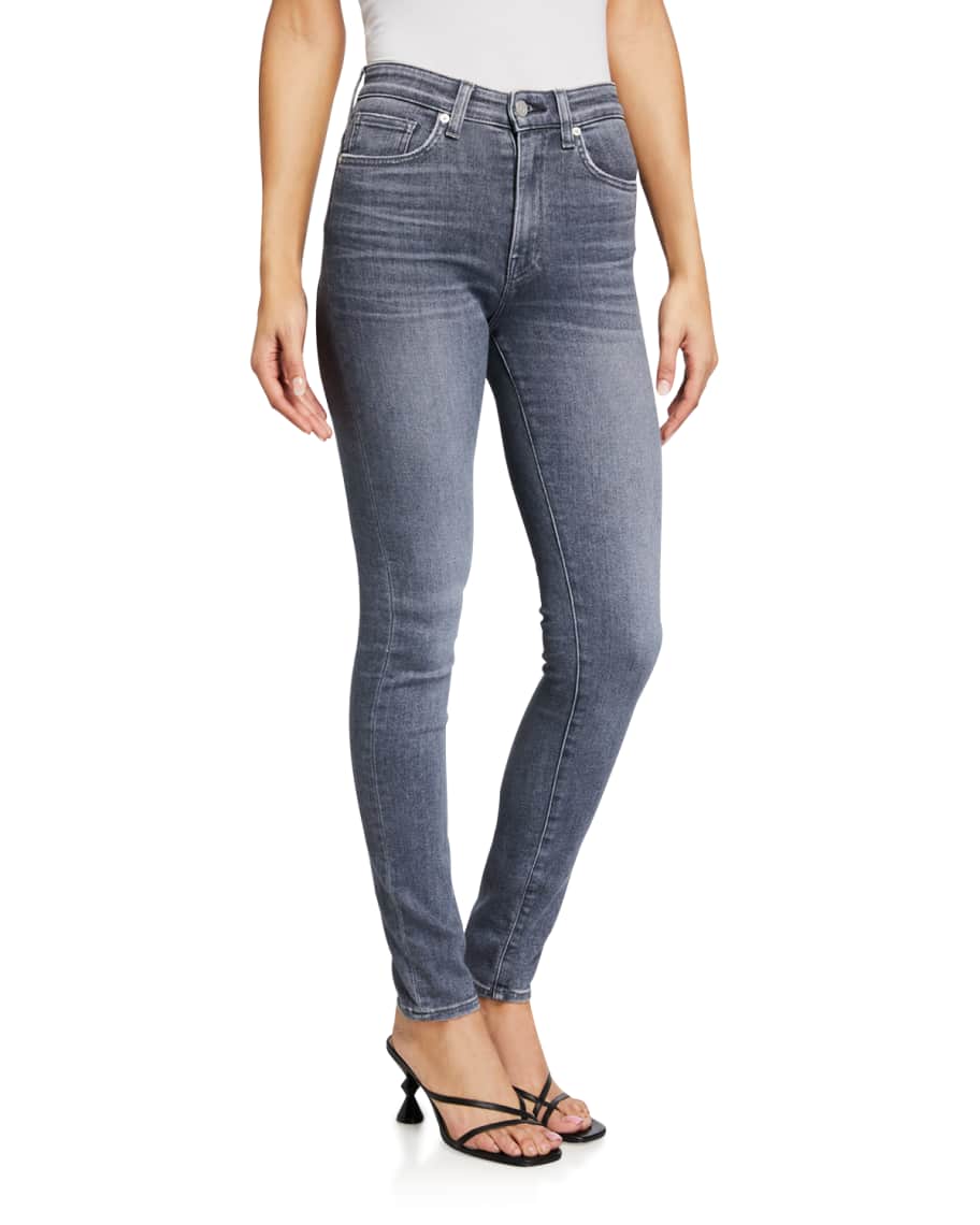 CQY Palme High-Rise Skinny Jeans | Neiman Marcus