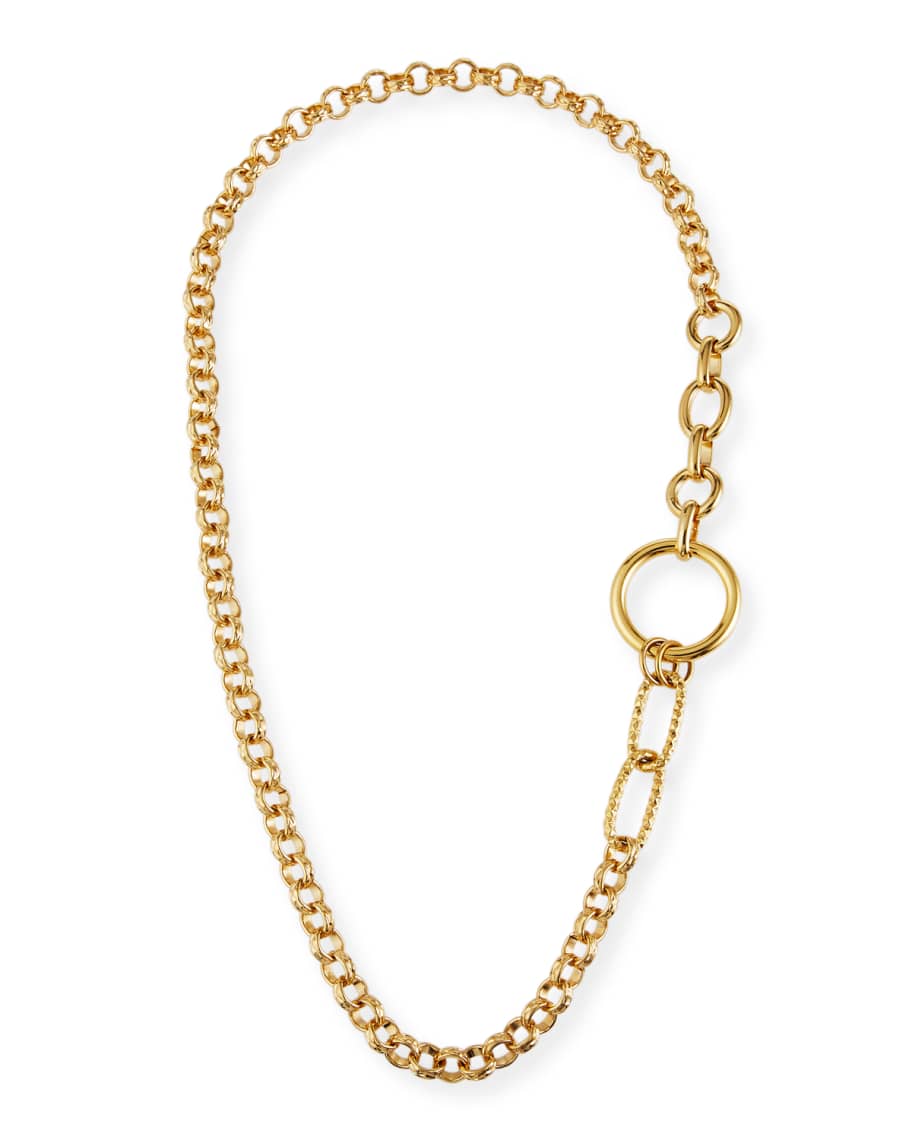 Devon Leigh Long Multilink Chain Necklace | Neiman Marcus