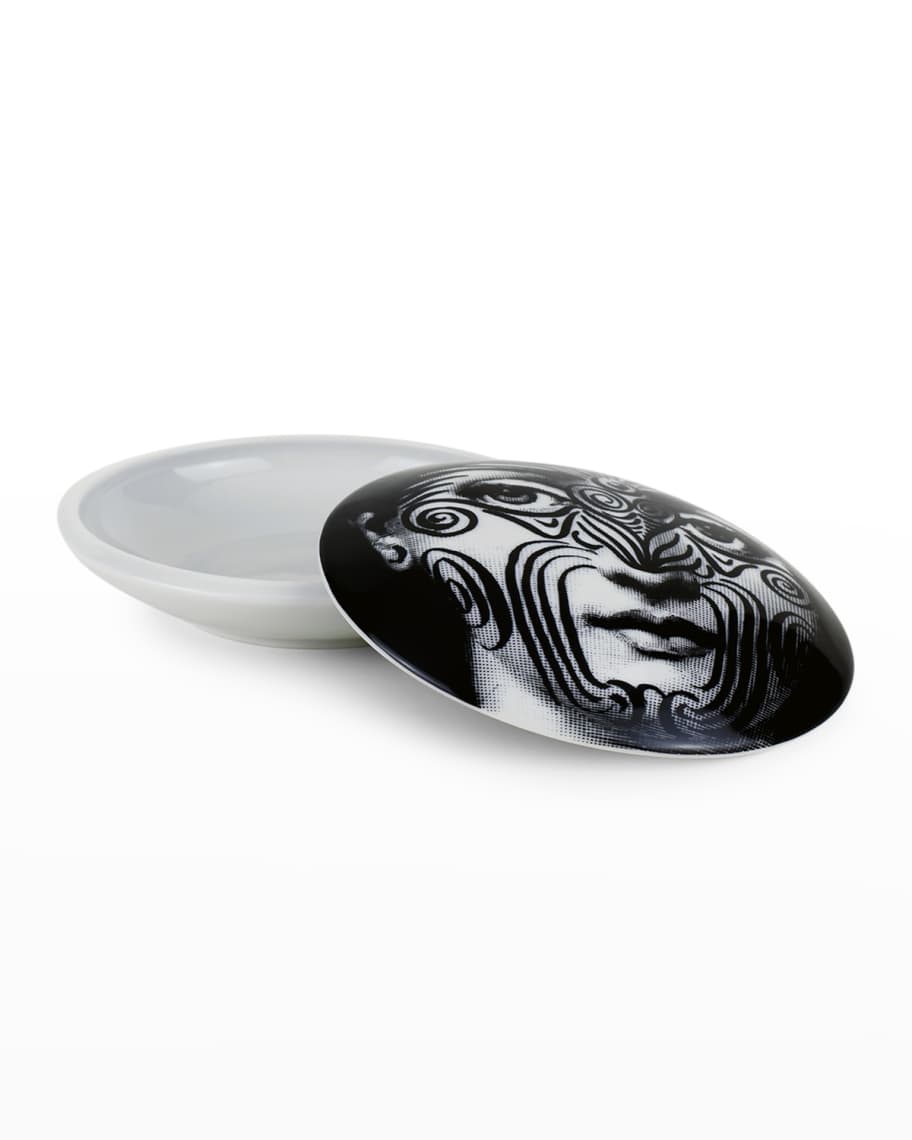 Fornasetti Round box Tema e Variazioni No. 07 | Neiman Marcus