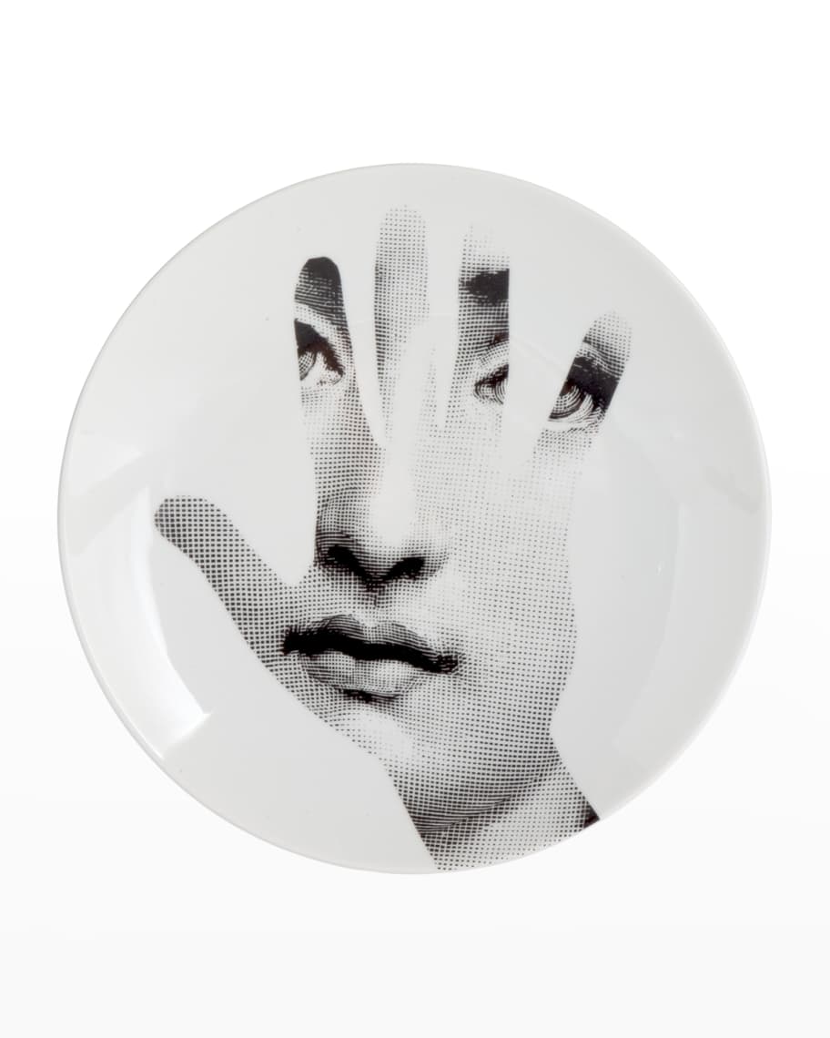Fornasetti key face wall plate - Grey