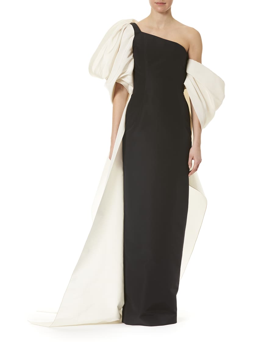 Carolina Herrera Dramatic Bow Column Gown | Neiman Marcus