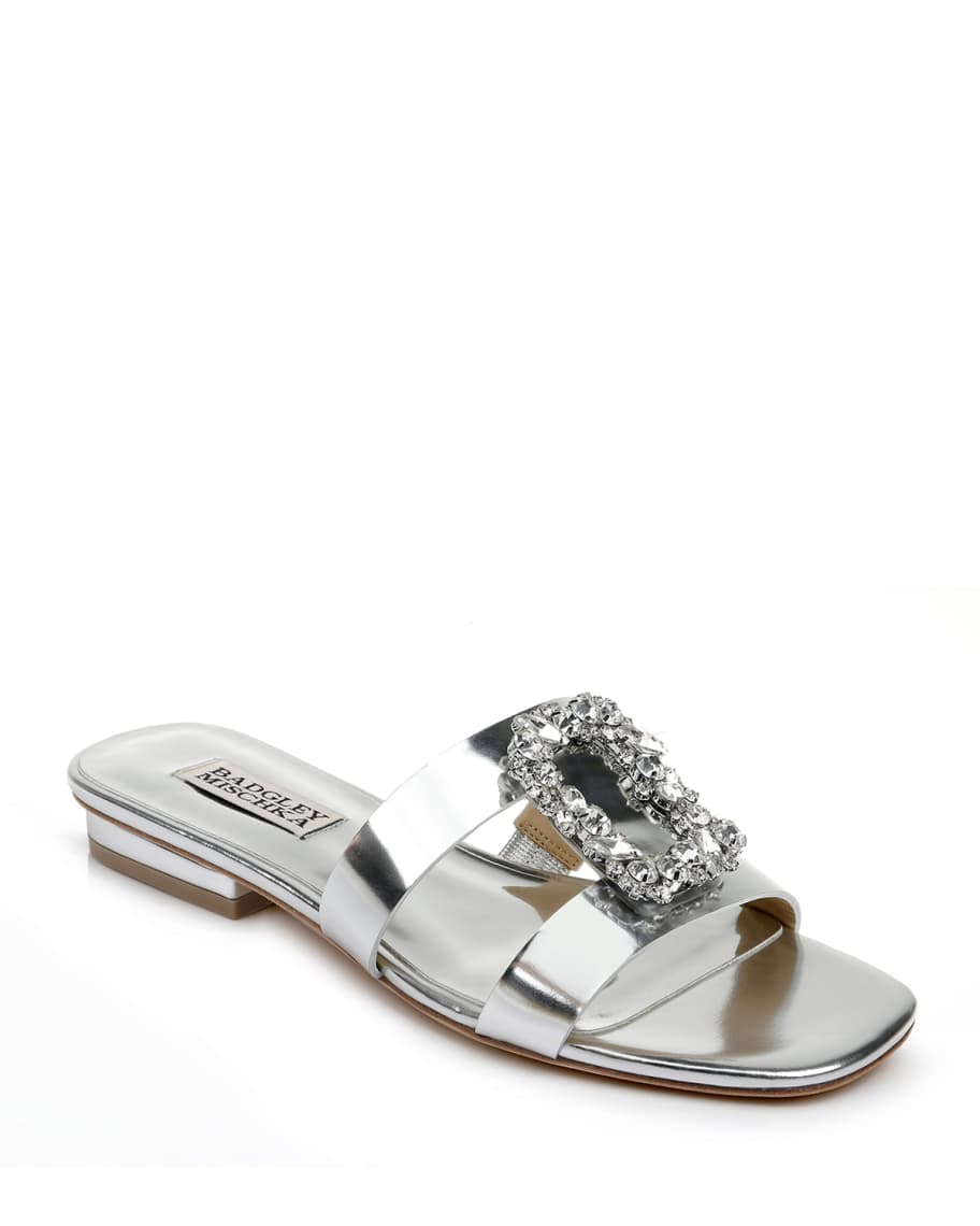 Badgley mischka josette slide discount sandal