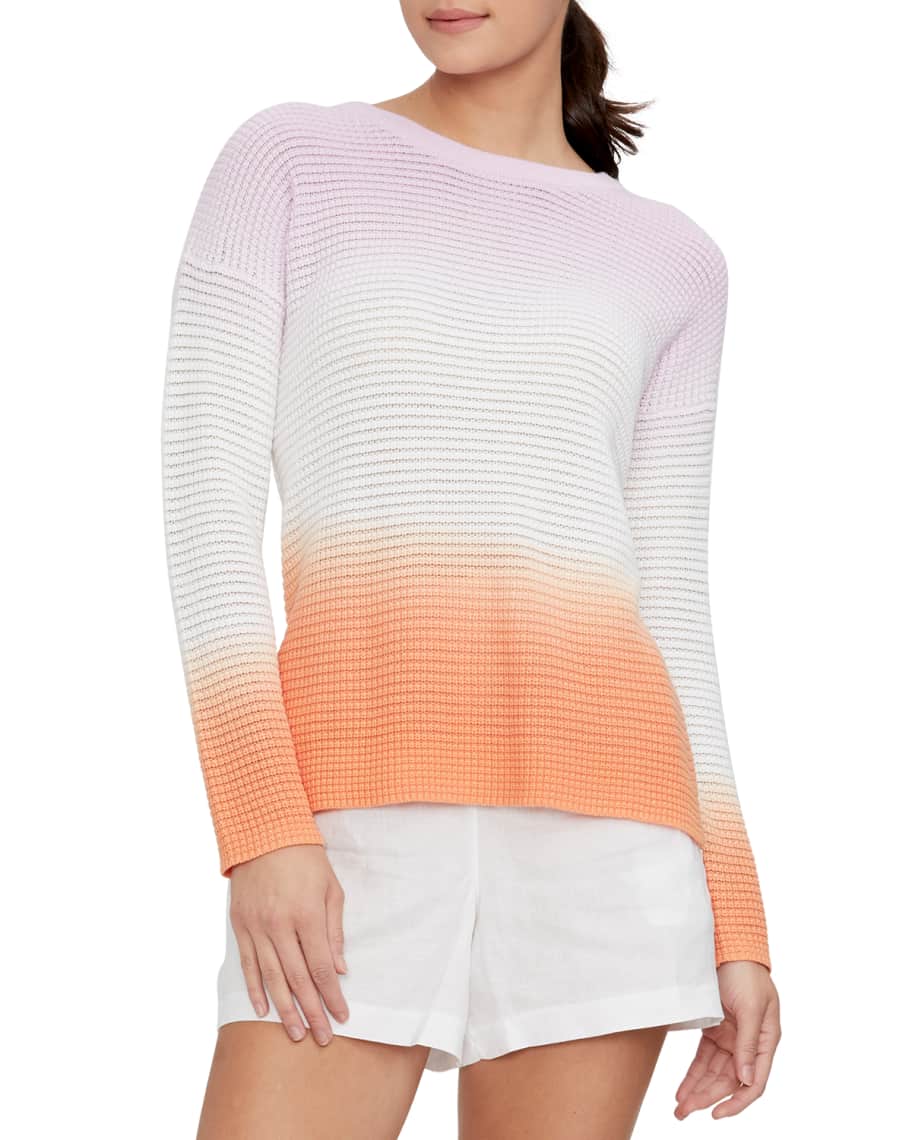 Michael Stars Paige Dip Dyed Sweater Neiman Marcus