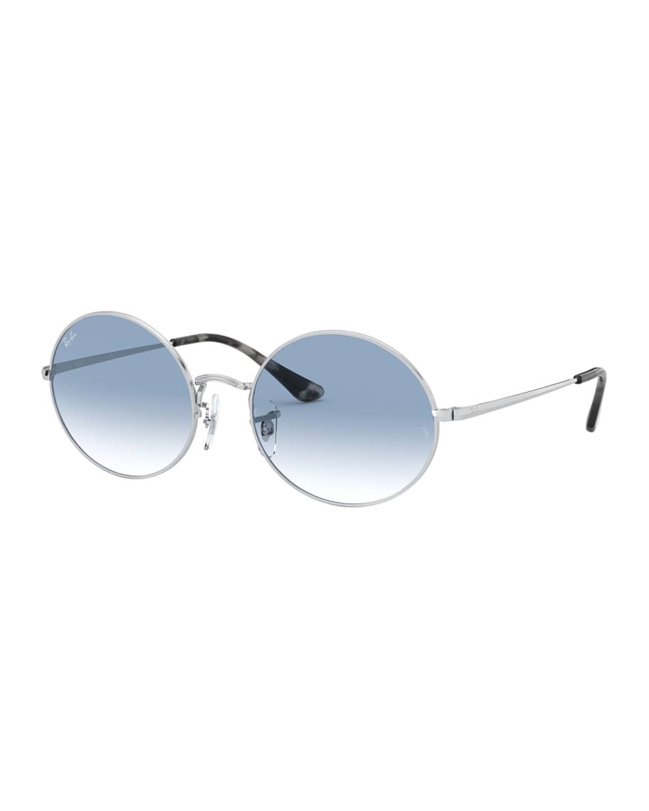 Ray-Ban Round Gradient Metal Sunglasses | Neiman Marcus