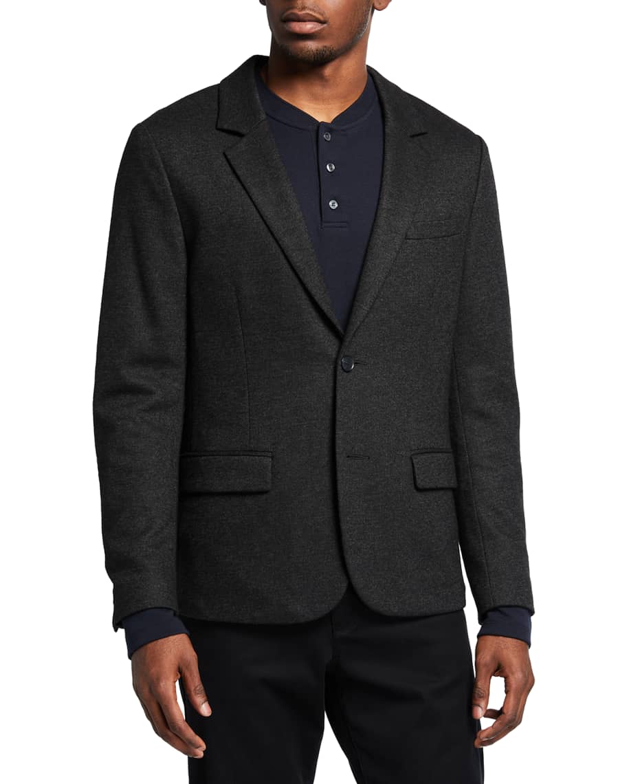 Vince Men's Houndstooth Deconstructed Blazer Neiman Marcus