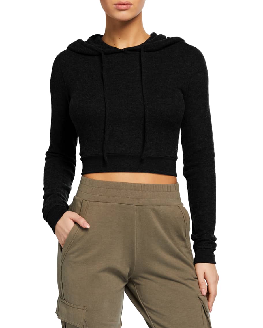 Alo yoga sale cropped sweatshirt