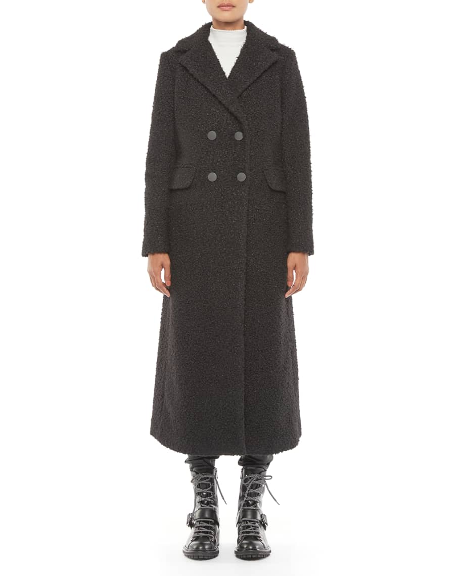 armani double breasted coat
