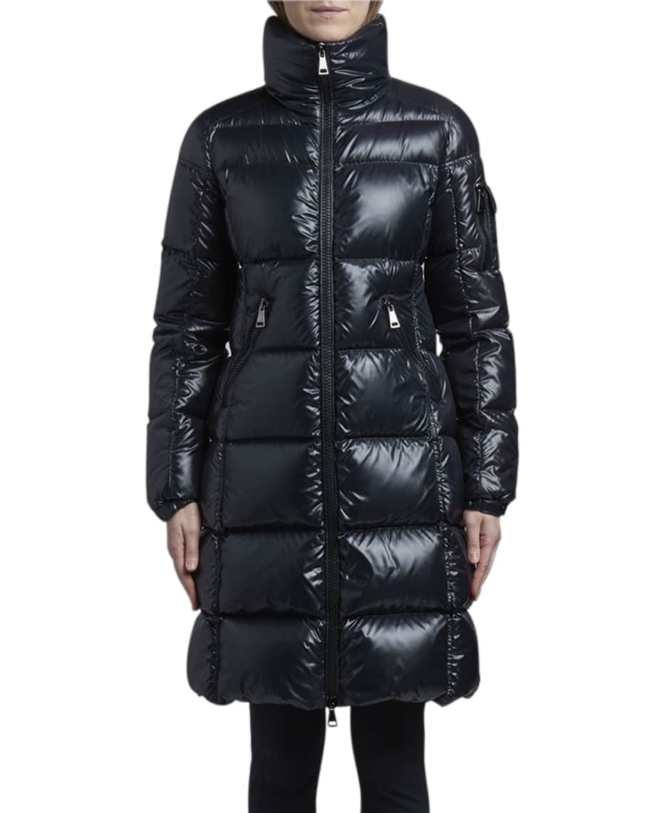 Moncler Moyadons Shiny Quilted Jacket | Neiman Marcus