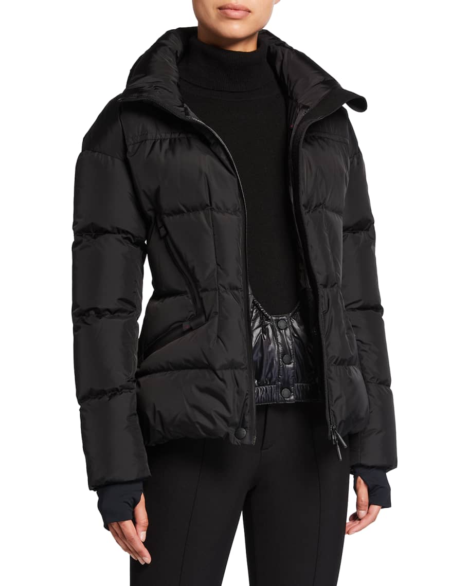 Moncler Grenoble Dixence Fitted Down Quilted Ski Jacket | Neiman Marcus
