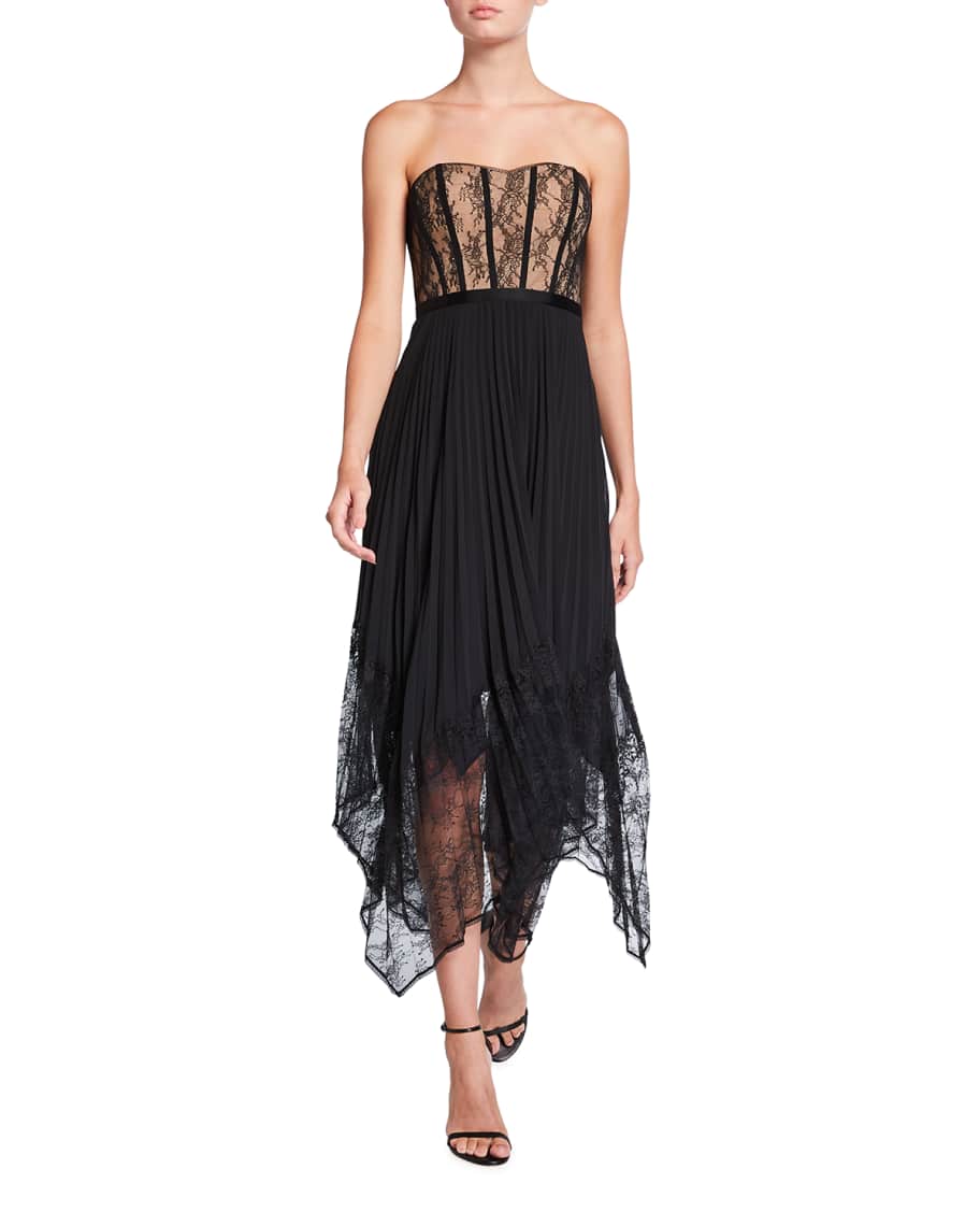 Jonathan simkhai shop lace pleated dress