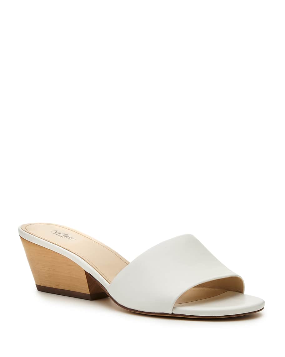Botkier carlie block heel slides sale