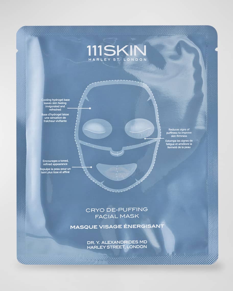 111SKIN Cryo DePuffing Facial Mask Neiman Marcus